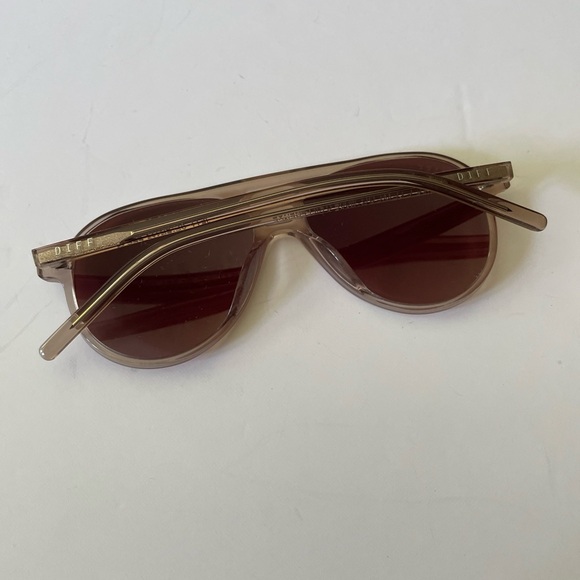 Diff Eyewear Aviator Sunglasses Jett VC-Bc173 Pro Polarized - Picture 4 of 8